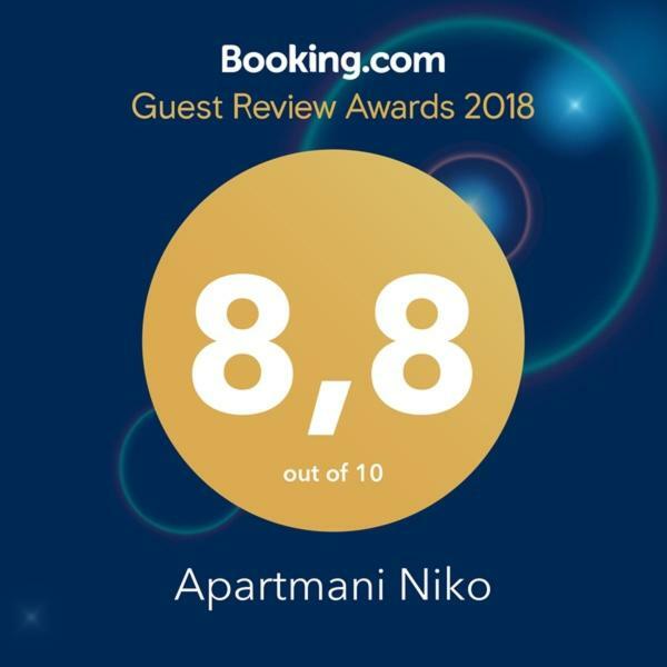 Apartmani Niko 1 Radovin Luaran gambar